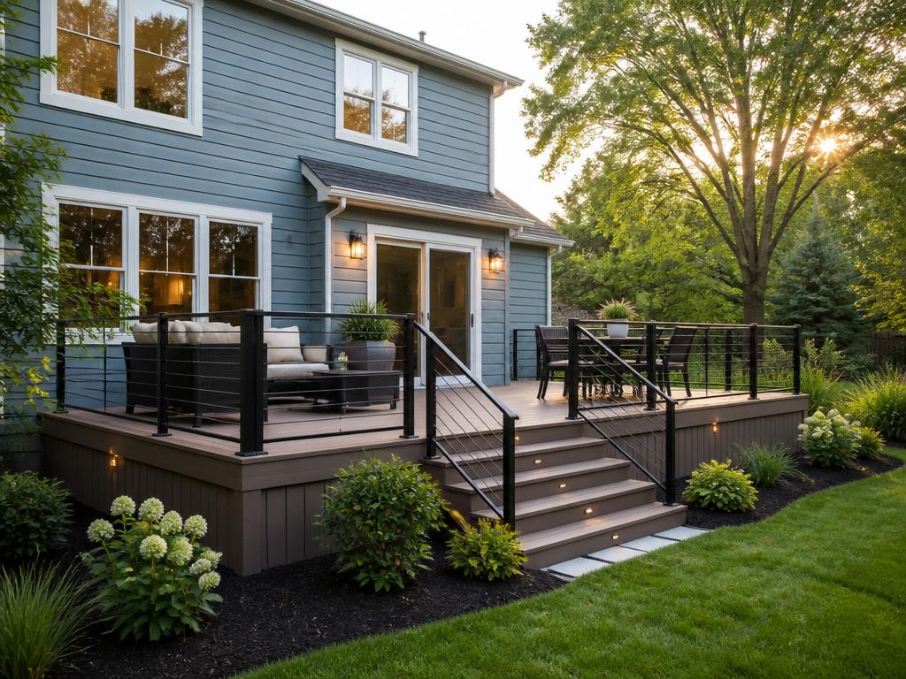 Decking work by K.S. Wise Services